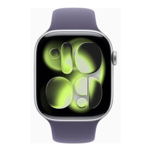 Smartwatch apple watch series 11 gps + cellular 46mm silver case purple mist sport band m - l