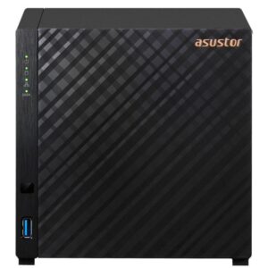 Servidor nas asustor drivestor 2 gen2 as1204t 4 bahias 1gb gigabit ethernet