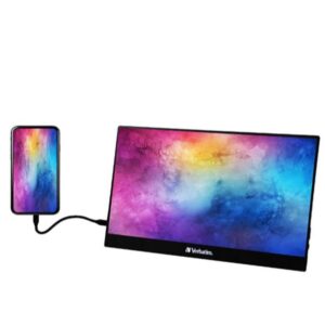 Monitor portatil vervatim 14 pulgadas fhd 30hz
