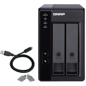 Caja de expansion de raid qnap tr - 002 usb 3.2 gen 2 2 bahias