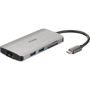 Hub d - link dub - m810 3 usb 3.0 hdmi rj45 usb tipo c lector sd microsd