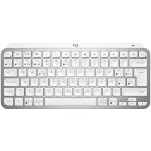 Teclado logitech mx keys gris palido wireless inalambrico qwerty español