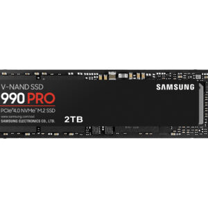 Disco duro interno solido ssd samsung mz - v9p2t0bw - 990 pro - 2tb - m.2 2280 - pcie 4.0