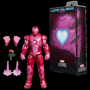 Figura hasbro marvel legends series i love you boo iron man