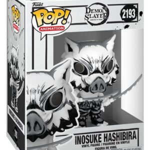 Funko pop animation demon slayer inosuke (sumi - ink)