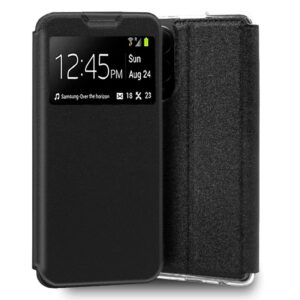 Funda COOL Flip Cover para Xiaomi Poco M7 Liso Negro