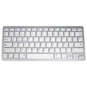Teclado Slim Bluetooth PC / Tablet COOL Blanco (Español)