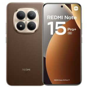 Movil xiaomi redmi note 15 pro+ 5g 12gb 512gb 6.8 pulgadas marron