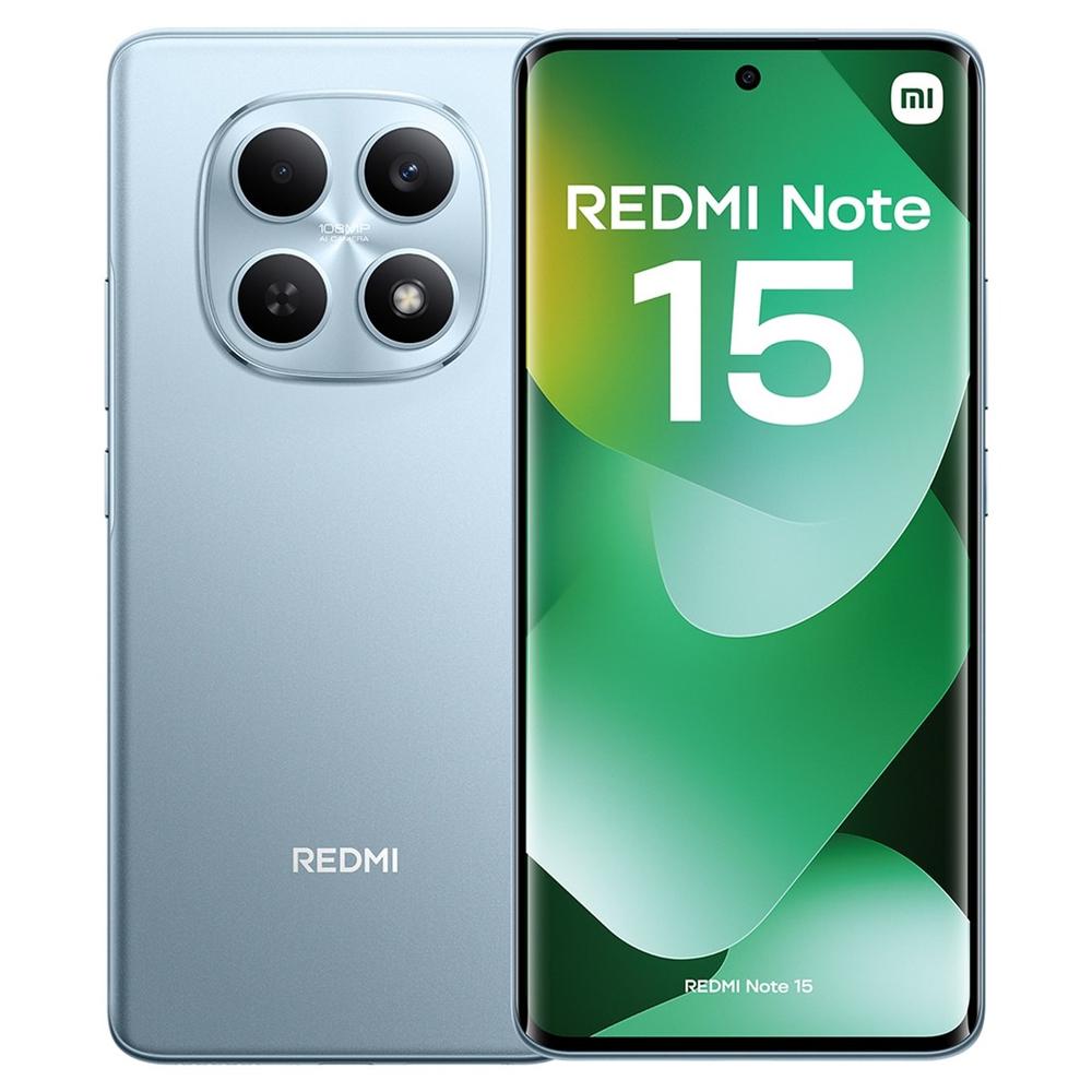 Telefono movil smartphone xiaomi redmi note 15 - 6gb - 128gb - 6.77 pulgadas - azul