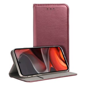 Funda COOL Flip Cover para Motorola Moto G05 / G15 Liso Burgundy