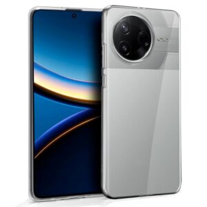 COOL Silicone Case for Xiaomi Poco F7 Pro 5G (Transparent)