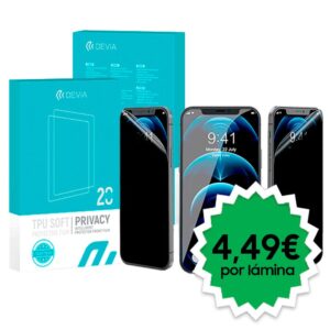 Hydrogel Protector Devia Privacy Protector Front Film Intelligent (Pack 20 units)
