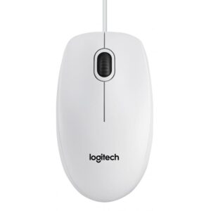 Mouse raton logitech b100 optico usb 2.0 blanco