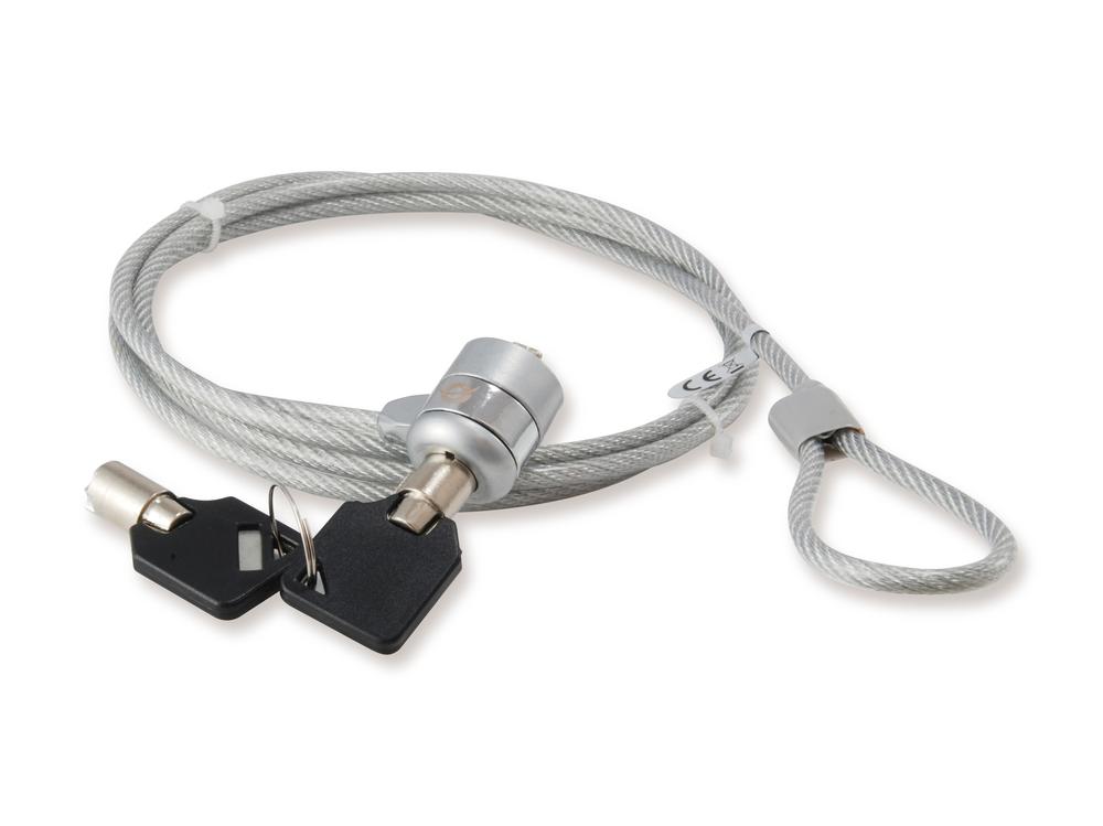 Cable seguridad conceptronic kensington con llave para portatiles 1.5m