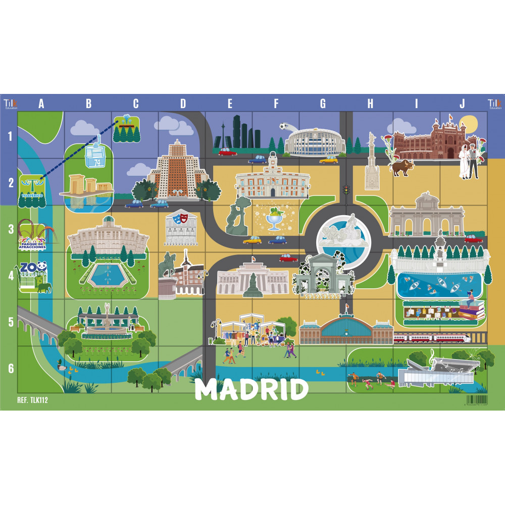 Tapete madrid tilk bee - bot