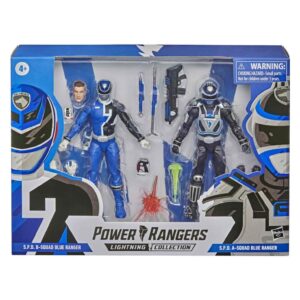 Figura hasbro power rangers blue ranger a & blue ranger b pack 2 figuras 15 cm