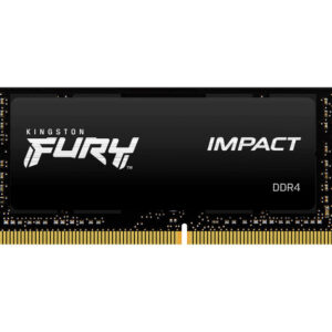 Memoria ddr4 8gb kingston - 3200mhz - pc4 - 25600 - fury impact - 1.2v - sodimm