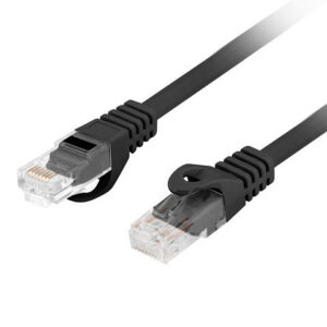 Cable red lanberg latiguillo cat.6 utp lszh cu 1.5m negro fluke passed