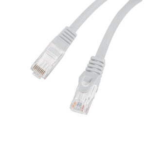 Cable red lanberg latiguillo cat.6 utp lszh cu 3m gris fluke passed