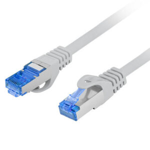 Cable red lanberg latiguillo cat.6a s - ftp lszh cca 2m gris fluke passed