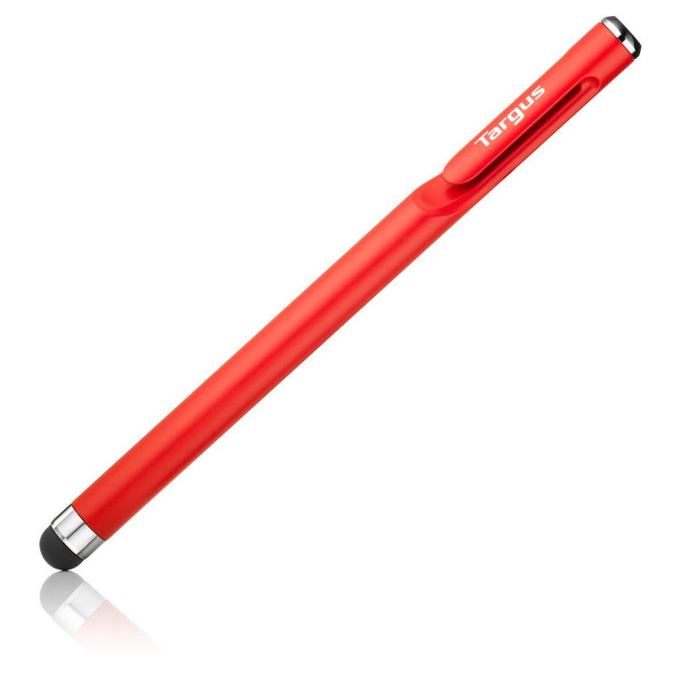 Lapiz digital y boligrafo targus antimicrobiano rojo