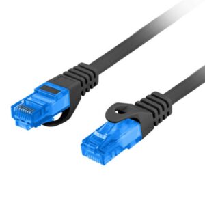 Cable red lanberg latiguillo cat.6a s - ftp lszh cca 3m negro fluke passed