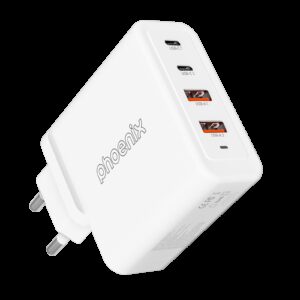 Cargador tipo c 100w gan phoenix universal para portatil tablet o smartphone carga rapida