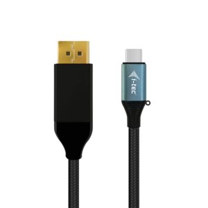 Cable adaptador i - tec usb - c a displayport - 4k - 60hz 1.5m compatible con thunderbolt 3
