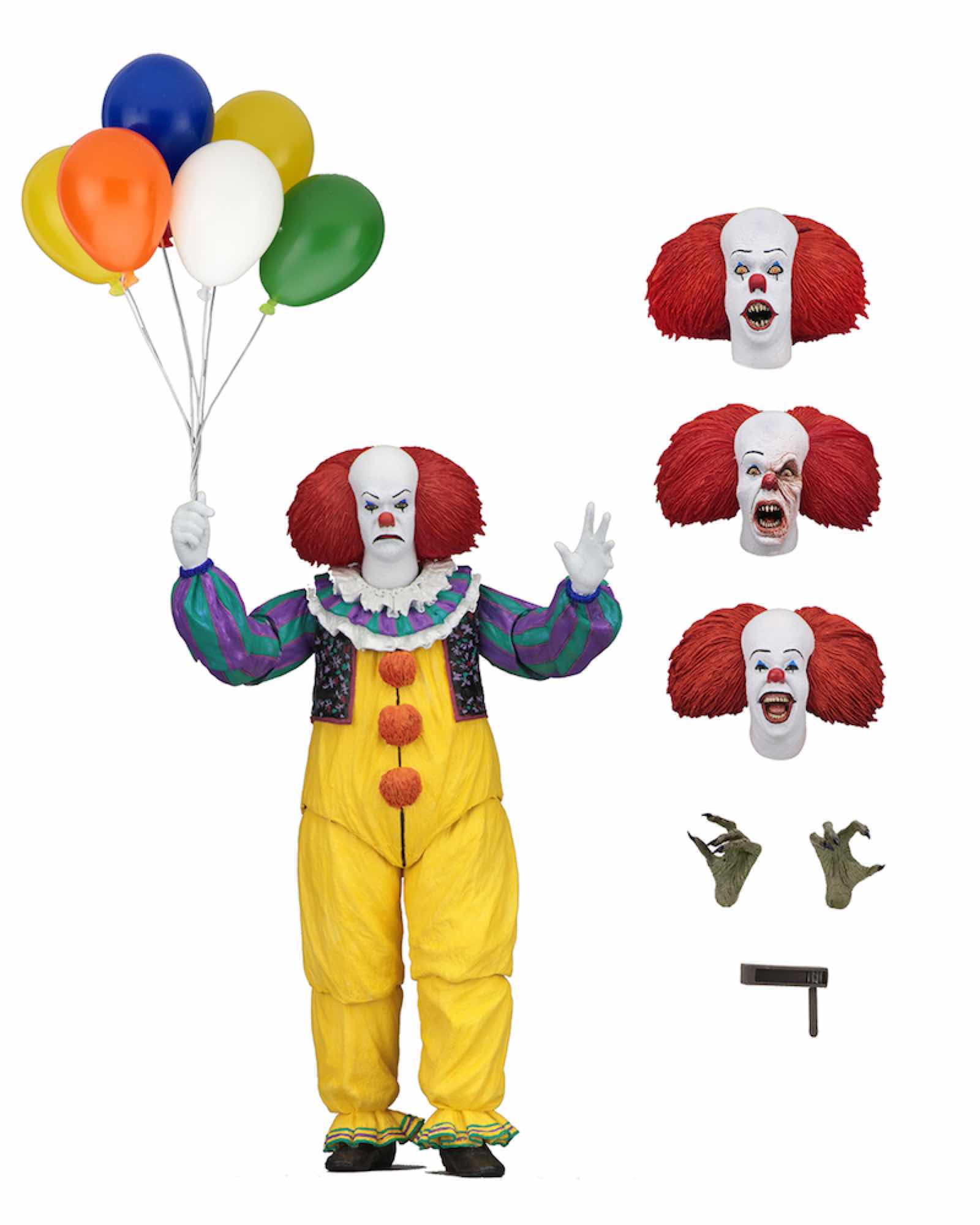 Figura neca ultimate pennywise it 1990 miniseries