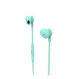 Auriculares muvit mc1 3.5 mm turquesa