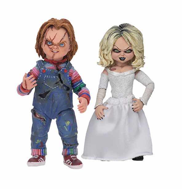 Pack 2 figuras neca terror chucky la novia de chucky ultimate chucky & tiffany