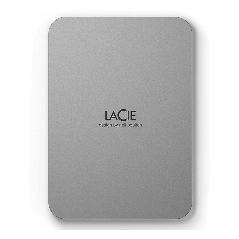 Disco duro externo hdd lacie mobile 2tb 2.5 pulgadas usb tipo c