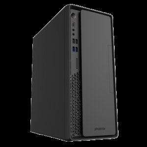 Caja ordenador phoenix lite evo micro atx de 15 litros - fuente tfx no incluida - usb 3.0 y tipo c