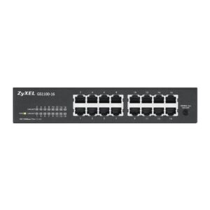 Switch 16 puertos zyxel gs1100 - 16 - eu0103f