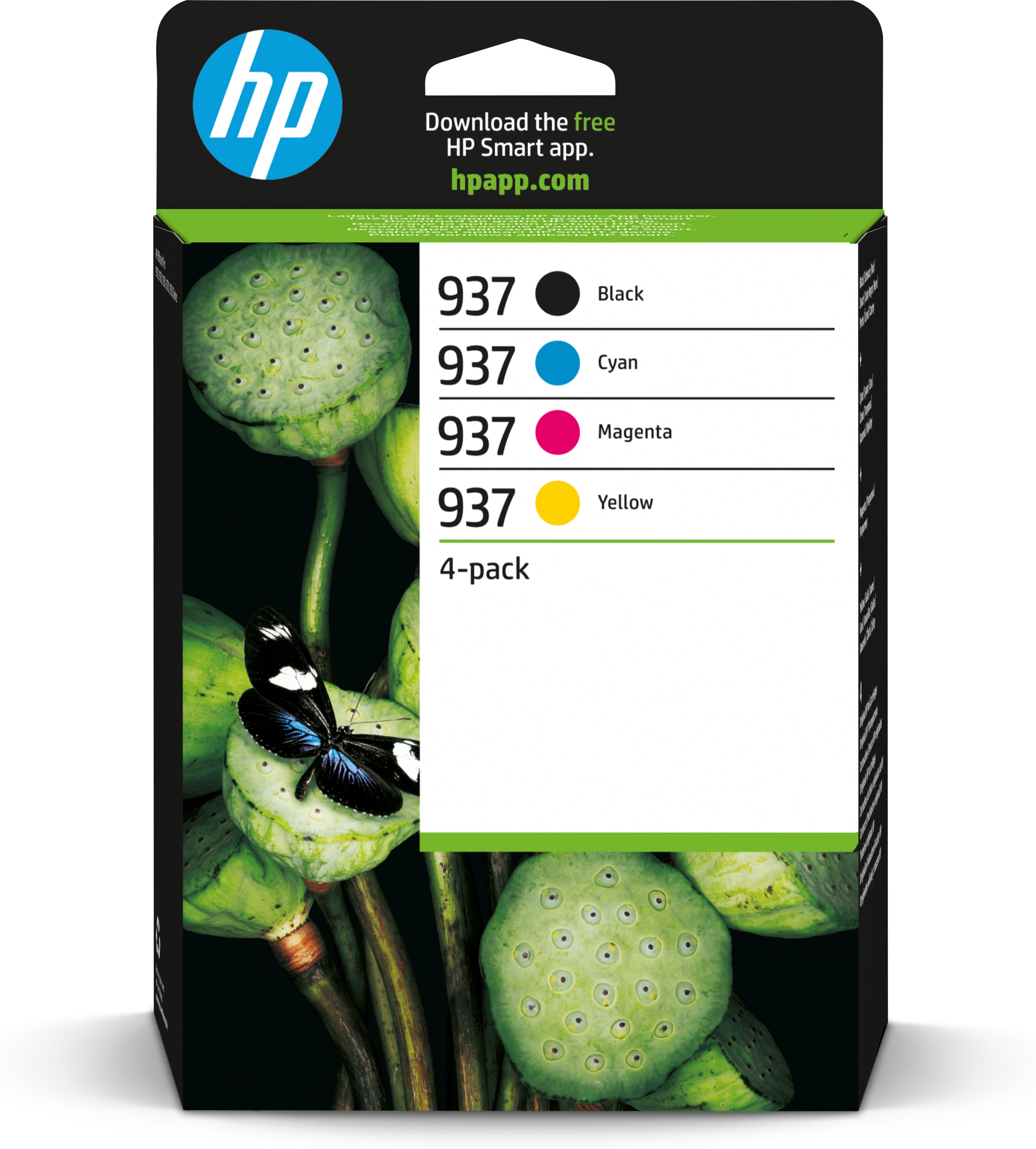 Multipack hp 937 4 colores cmyk
