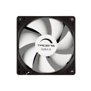Ventilador caja tacens 2 auraii 90mm negro - blanco