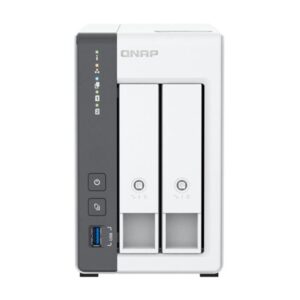 Servidor nas qnap k - ts - 216g+2xmn10ada400es 2 bahias 4gb gigabit ethernet