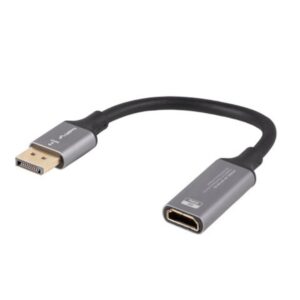 Adaptador 4k displayport a hdmi lanberg 20cm -  macho - hembra