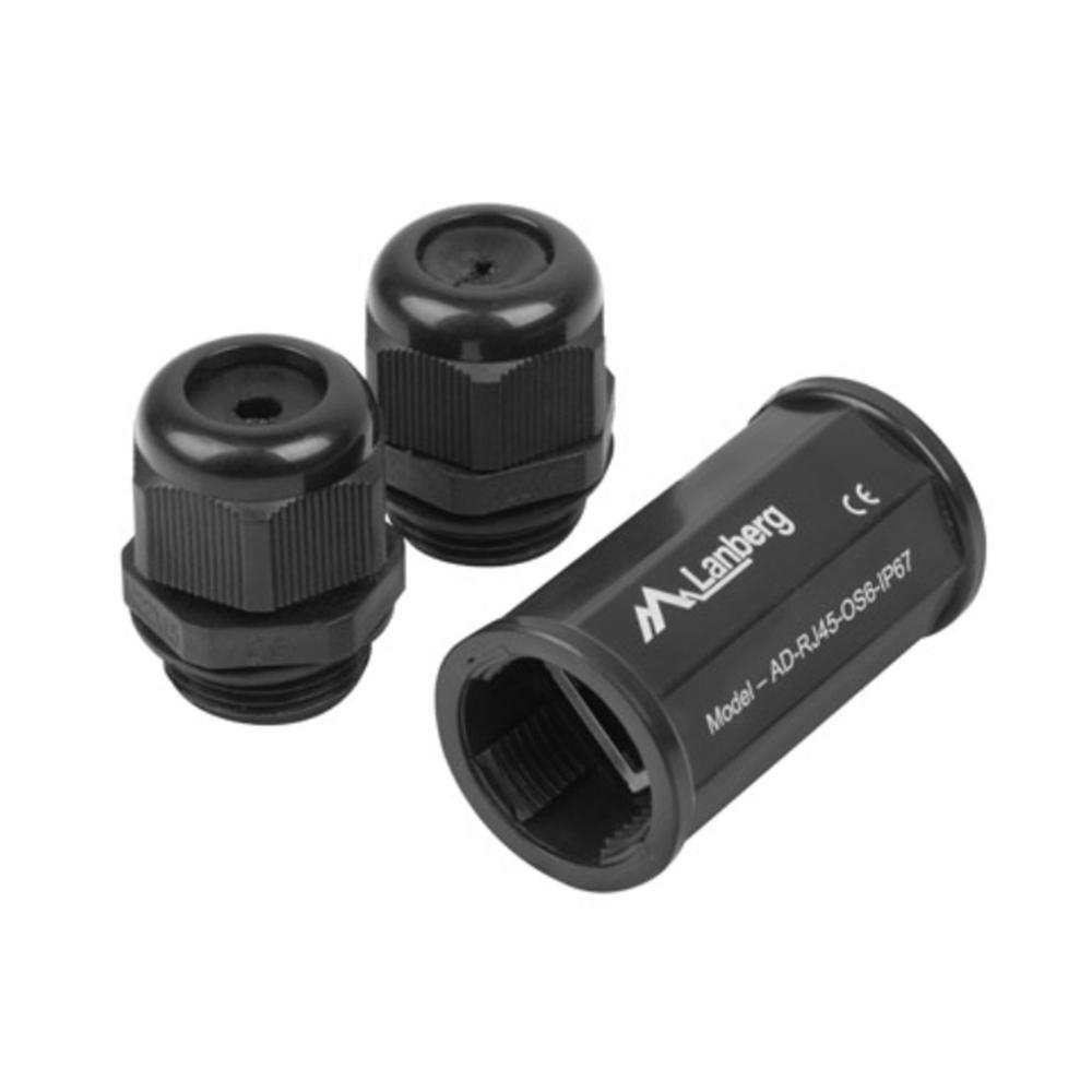 Adaptador rj45 lanberg hembra - hembra