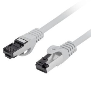 Cable red lanberg latiguillo cat.8.1 s - ftp lszh cu 3m gris fluke passed
