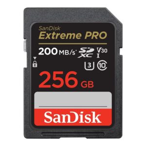 Tarjeta memoria secure digital sdxc 256gb sandisk extreme pro clase 10 uhs - i u3