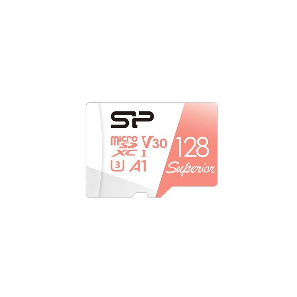 Tarjeta memoria micro sdxc silicon power superior 128gb clase 10 uhs - i u3