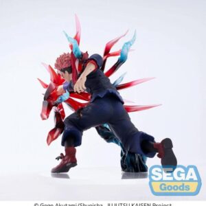 Yuji itadori black flash version figura 15.5 cm jujutsu kaisen luminasta