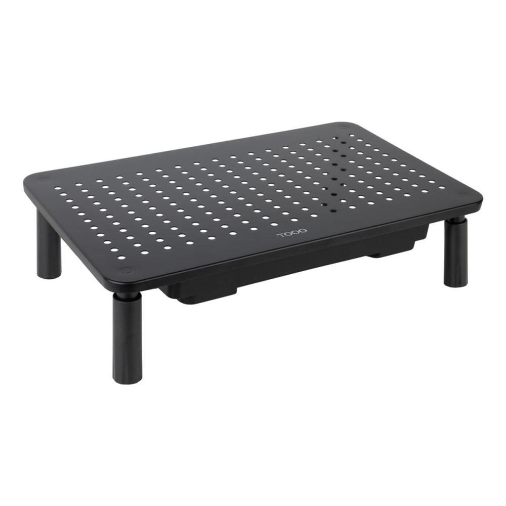 Elevador soporte de monitor tooq tqmr087 negro