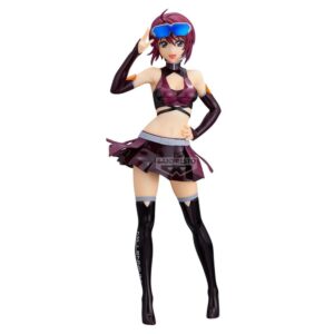 Figura banpresto mobile suit gundam seed freedom glitter&glamours lunamaria hawke racing ver.