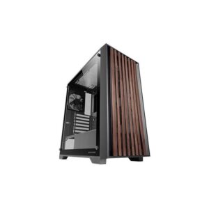 Caja ordenador mars gaming mcwoodc atx cristal templado negra