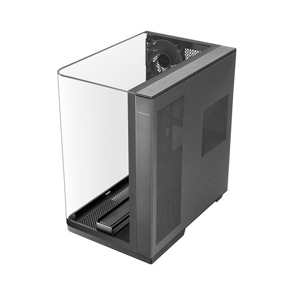 Caja ordenador mars gaming mcinfinio atx rgb cristal templado negra