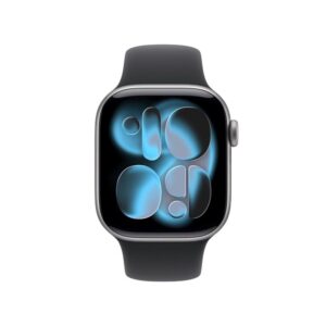 Smartwatch apple watch s11 gps + cellular 42mm space grey aluminium case black sport band s - m