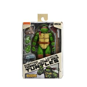 Figura neca teenage mutant ninja turtles mirage comics donatello scale action 18cm