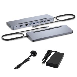 Docking station i - tec usb tipo c 12 en 1 + cargador 100w
